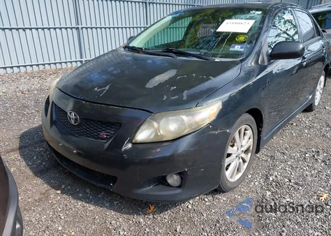 2009 Toyota Corolla S from USA, damaged, VIN 2T1BU40E09C124501